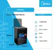 Midea 4-Burner Gas Cooker with Oven - 2