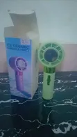 Portable Mini AC Fan with Humidifier & Light - 1