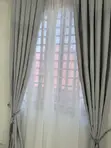 Beige Black-out Curtains (200cm W x 270cm H) - Set of 2 - 2