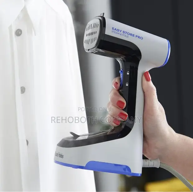 Russell Hobbs Handheld Clothes Steamer, 1500W, Foldable - 1