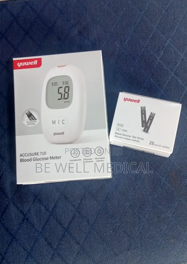 Yuwell Glucose Monitor and Strips - 1