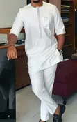 White Kaftan - A&D Brand, Men's Formal - 4