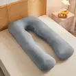 Full Body U-Shaped Pregnancy Support Pillow - 2