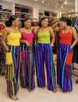 Ankara Aso-Oke Cargo Pants - 1
