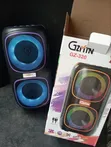 GZMIN GZ-320 Portable Wireless Dual-Speaker Party Box with RGB LED - 1