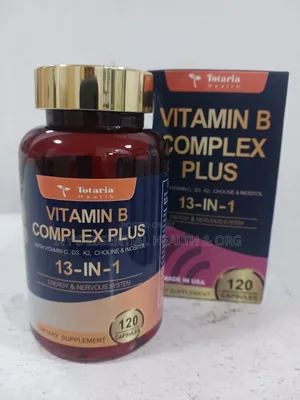 Totaria Vitamin B Complex Plus C, D3, K2 (13-in-1)