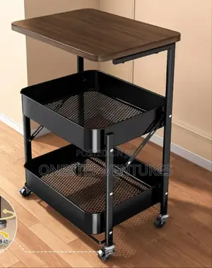 Multi-Functional Trolley Storage Rack