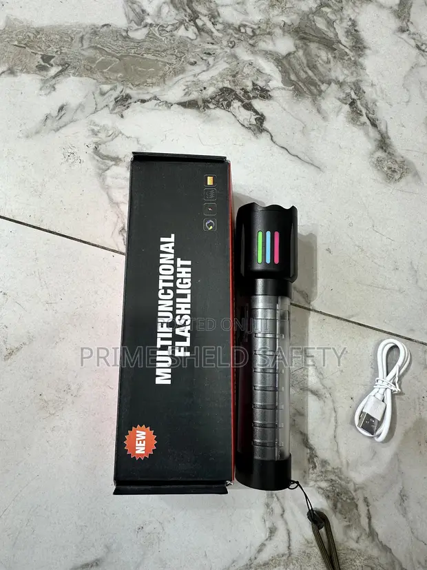 Multifunctional Rechargeable LED Flashlight - 1