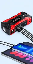 Car Jump Starter and Tire Pump Device - 2