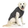 FuzzYard Stormchaser Pet Jacket - Dark Grey - 1