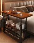 Adjustable Study Desk with Wheels - 1
