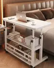 Adjustable Study Desk with Wheels - 2