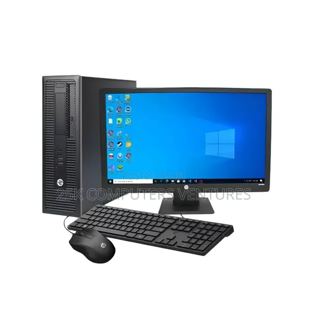 HP EliteDesk 800 Desktop Computer Bundle - 1