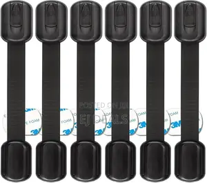 Child Safety Locks - Black (6 Pieces)