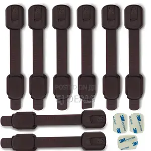 Adjustable Safety Locks for Cabinets, Doors, Fridge, Drawers