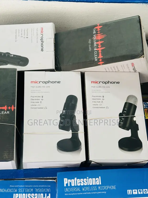 Brand New USB Desktop Condenser Microphone - 1