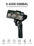 3-Axis Gimbal Stabilizer for Smartphones & Action Cameras - 1