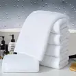 Luxurious White Bath Towels - Hotel Standard - 1