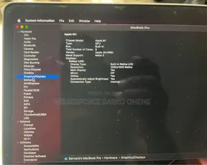Apple MacBook Pro 2020 13" M1 16GB RAM 1TB SSD