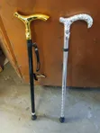 Jaguar Head Walking Stick - 1