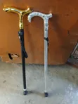 Jaguar Head Walking Stick - 2
