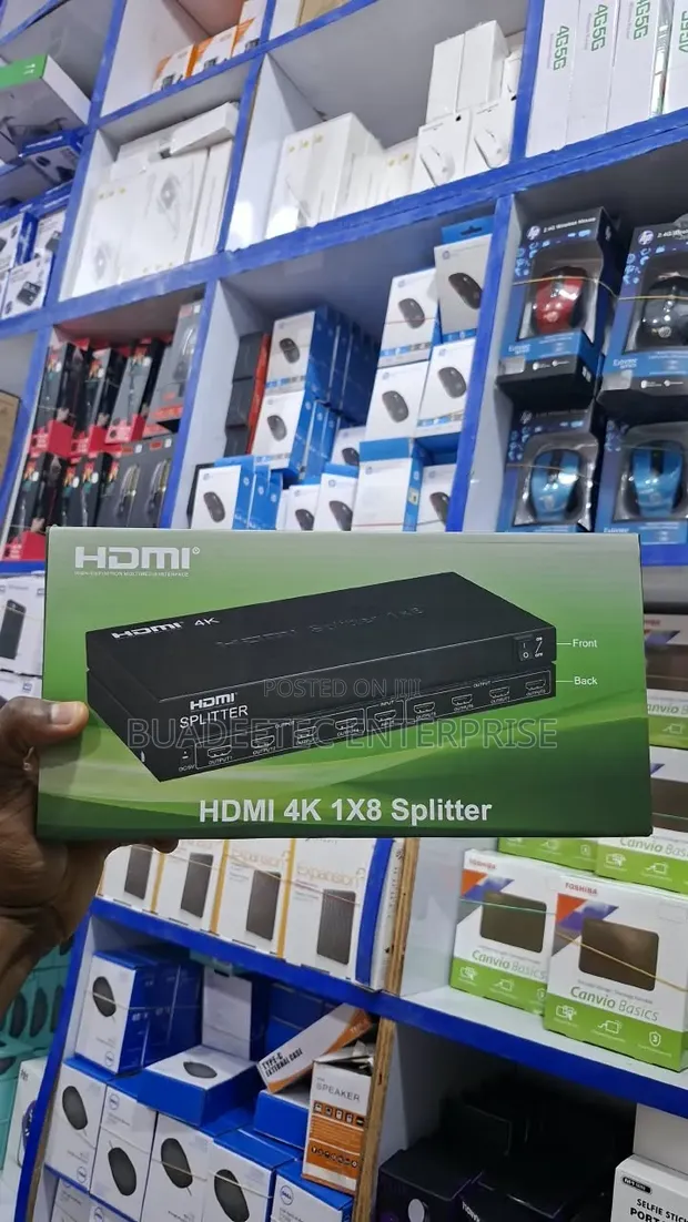 Brand New 8-Port 4K HDMI Splitter - 1