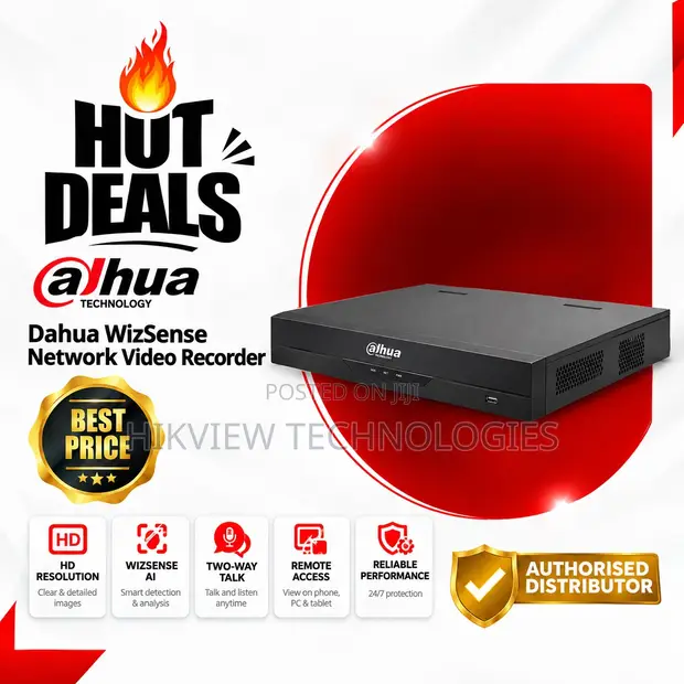 Dahua NVR5464-16P-EI 64-Channel Network Video Recorder - 1