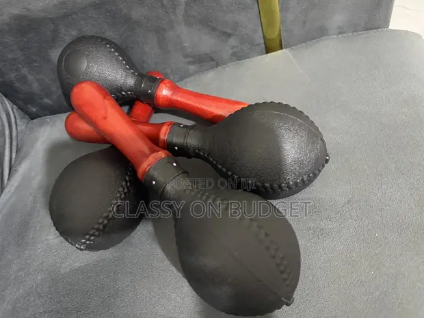 Plastic and Wood Maracas/Shekere - 1