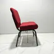 Durable Church Chair with Comfort Padded Seat and Back - 2