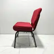 Durable Church Chair with Comfort Padded Seat and Back - 4