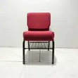 Durable Church Chair with Comfort Padded Seat and Back - 5