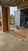 Royal Comfort TV Console with Wall Panels - 5