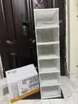 Collapsible 6-Tier Plastic Shoe Rack - 2