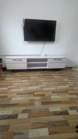 Royal Comfort TV Stand - White Laminate