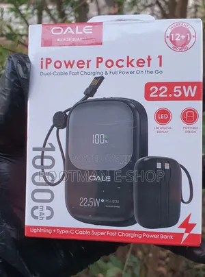 OALE iPower Pocket 1 Power Bank - 10,000 mAh