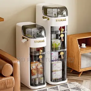 Adam Home Slim Multi-Tier Bathroom Storage Cabinet