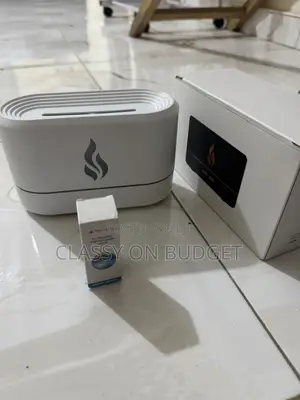 Flame Aromatherapy Diffuser & Humidifier with Free Fragrance