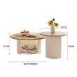 Coffee Table Set of 2 with Storage - 3