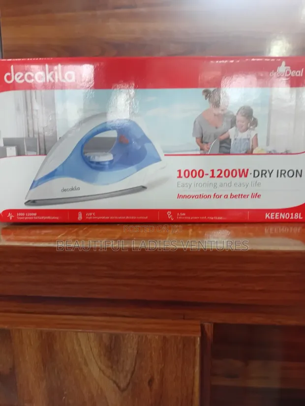 Decakila 1200W Dry Iron - 1