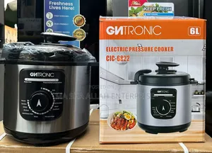 Brand New Cn-Tronic 6 Liters Analog Pressure Cooker