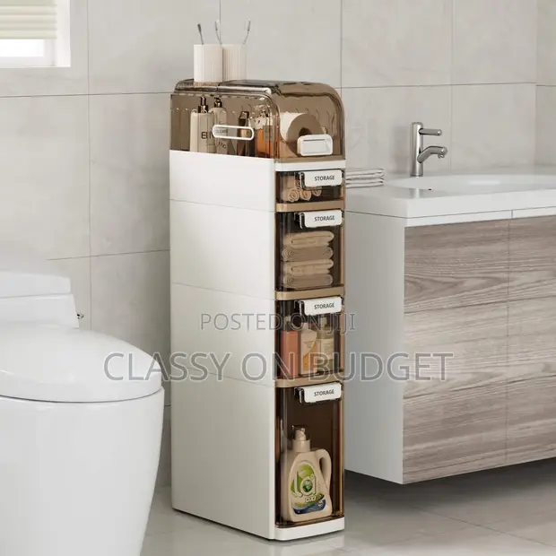 Bathroom Storage Cabinet with Drawers - 1