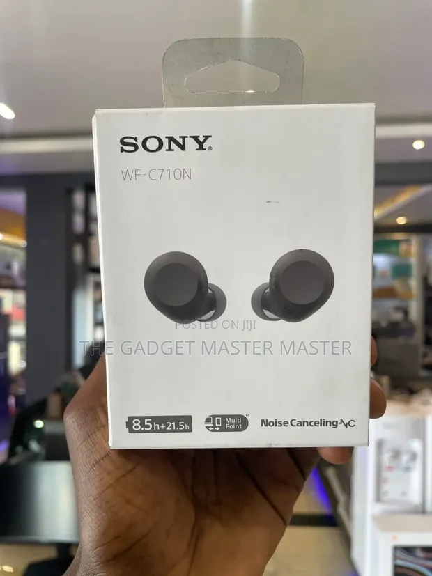 Sony WF-C710N True Wireless Noise Canceling Earbuds - 1