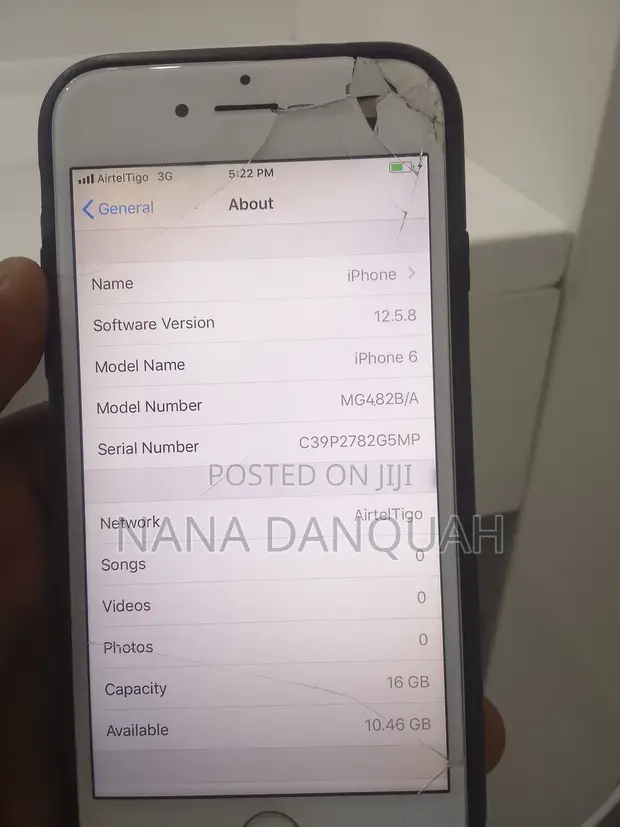 Apple iPhone 6 16GB Silver - 1