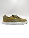 Puma G. Vilas Unisex Sneakers in Tan and Olive Suede - 1