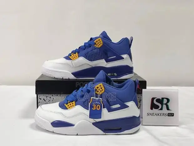 Custom Nike Air Jordan 4 Retro Unisex Sneakers - 1