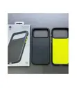 iPhone 17 Pro Max Rugged Case - Black with Yellow Buttons - 2