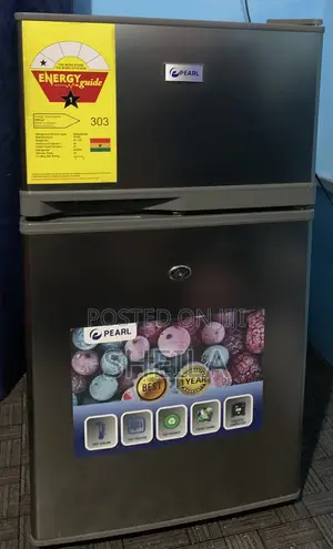 Slightly Used Pearl Refrigerator and Asano TV