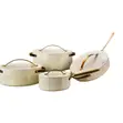 Uakeen 8-Piece Ceramic Nonstick Cookware Set - 1