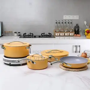 7pc Top Quality Ceramic Cookware Set