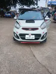 Kia Morning 2014 Burgundy - 1